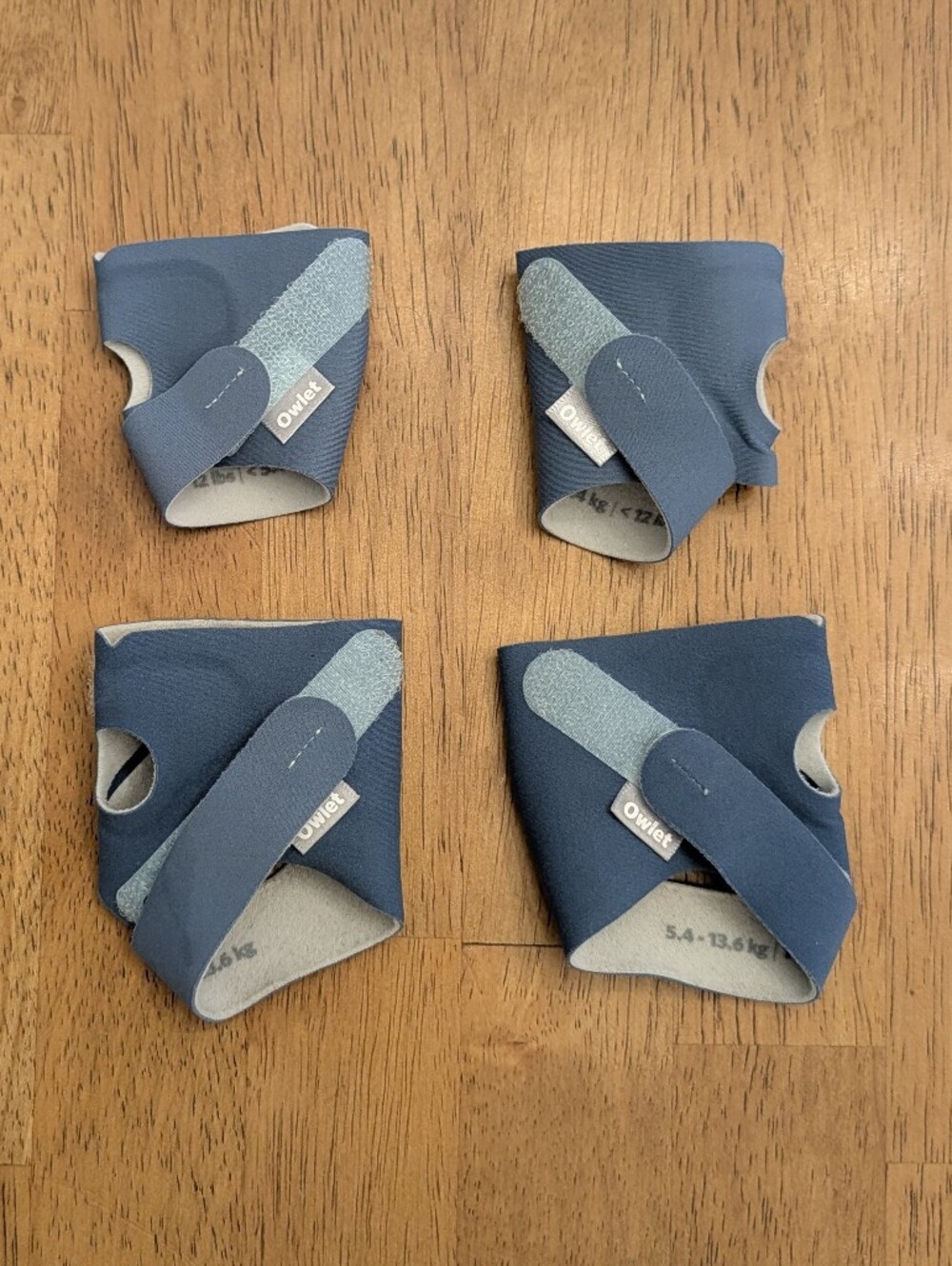 Owlet Dream Sock Replacement - Set Of 4, Bedtime Blue